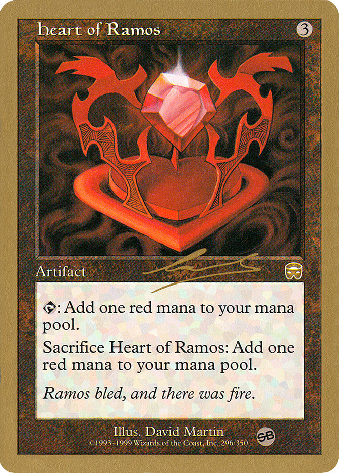 Heart of Ramos (Nicolas Labarre) (SB) [World Championship Decks 2000] | Jack's On Queen