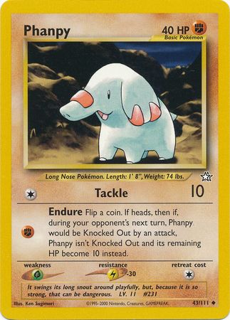 Phanpy (43/111) [Neo Genesis Unlimited] | Jack's On Queen