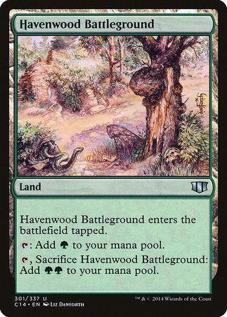 Havenwood Battleground [Commander 2014] | Jack's On Queen