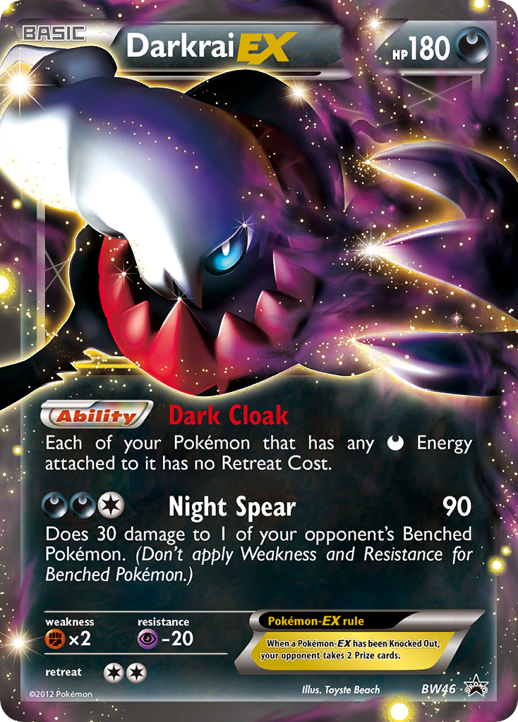 Darkrai EX (BW46) [Black & White: Black Star Promos] | Jack's On Queen