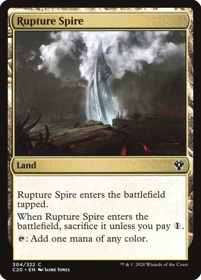 Rupture Spire [Commander 2020] | Jack's On Queen