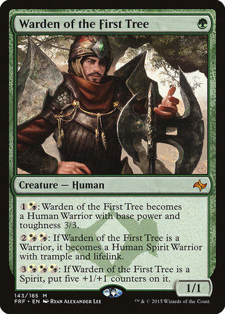 Warden of the First Tree [Fate Reforged] | Jack's On Queen