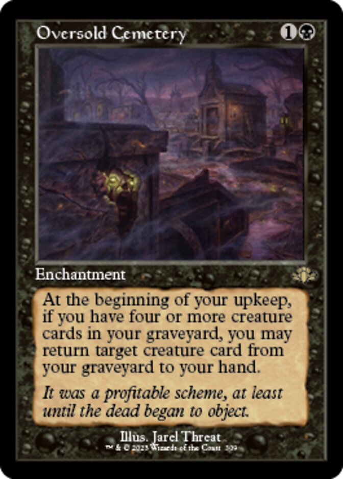 Oversold Cemetery (Retro) [Dominaria Remastered] | Jack's On Queen