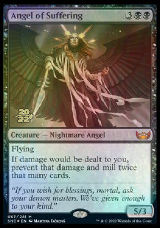 Angel of Suffering [Streets of New Capenna Prerelease Promos] | Jack's On Queen