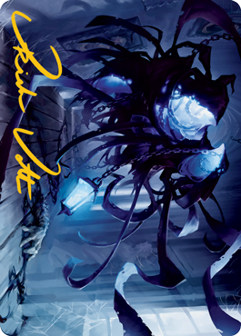 Spectral Adversary Art Card (Gold-Stamped Signature) [Innistrad: Midnight Hunt Art Series] | Jack's On Queen