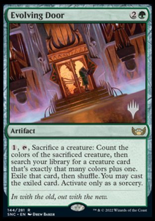 Evolving Door (Promo Pack) [Streets of New Capenna Promos] | Jack's On Queen