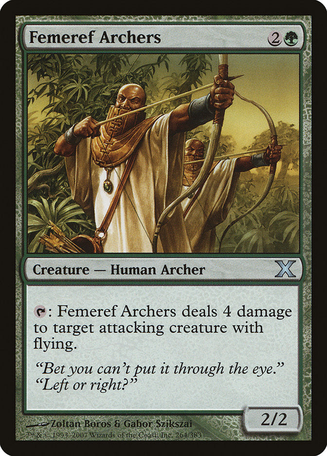 Femeref Archers [Tenth Edition] | Jack's On Queen