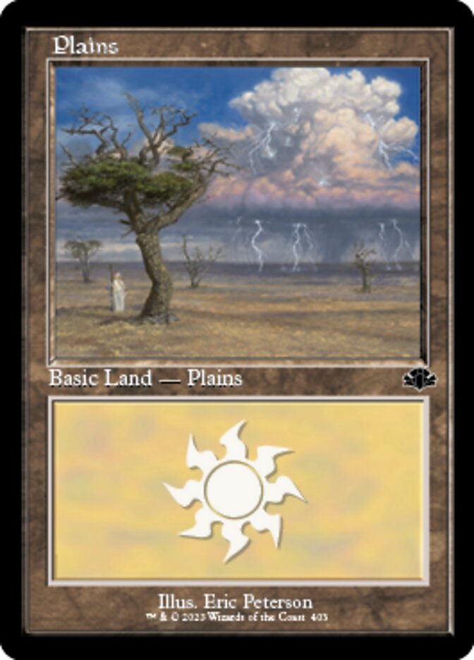 Plains (403) (Retro) [Dominaria Remastered] | Jack's On Queen