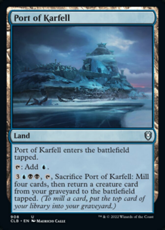 Port of Karfell [Commander Legends: Battle for Baldur's Gate] | Jack's On Queen