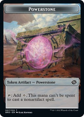 Scrap // Powerstone Double-Sided Token [The Brothers' War Commander Tokens] | Jack's On Queen