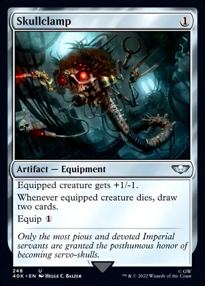 Skullclamp (Surge Foil) [Universes Beyond: Warhammer 40,000] | Jack's On Queen