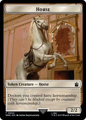 Horse // Treasure (0028) Double-Sided Token [Doctor Who Tokens] | Jack's On Queen