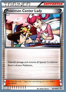 Pokemon Center Lady (93/106) (Primal Groudon - Alejandro Ng-Guzman) [World Championships 2015] | Jack's On Queen