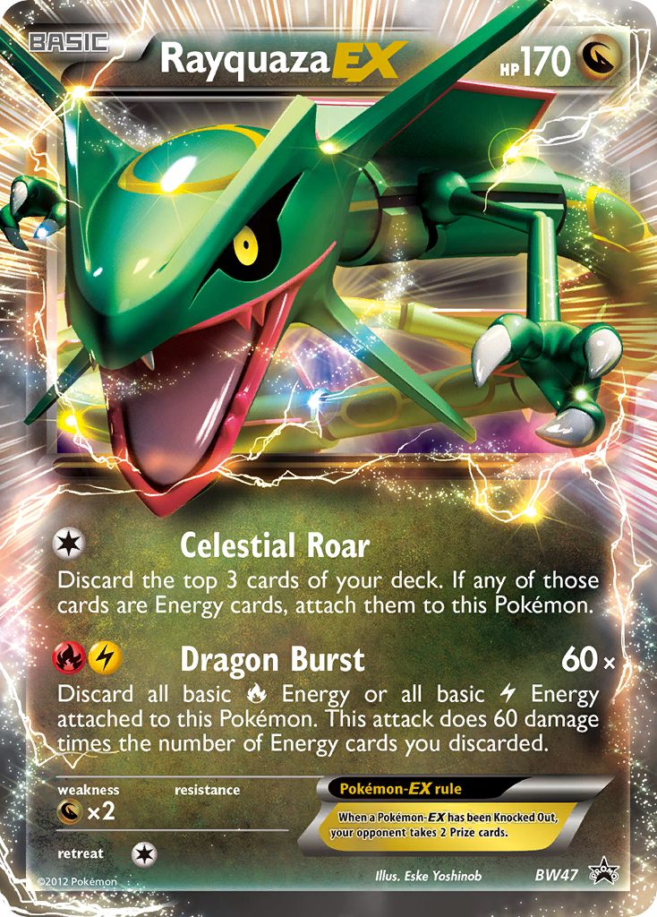 Rayquaza EX (BW47) [Black & White: Black Star Promos] | Jack's On Queen