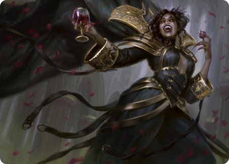 Bloodcrazed Socialite Art Card [Innistrad: Crimson Vow Art Series] | Jack's On Queen