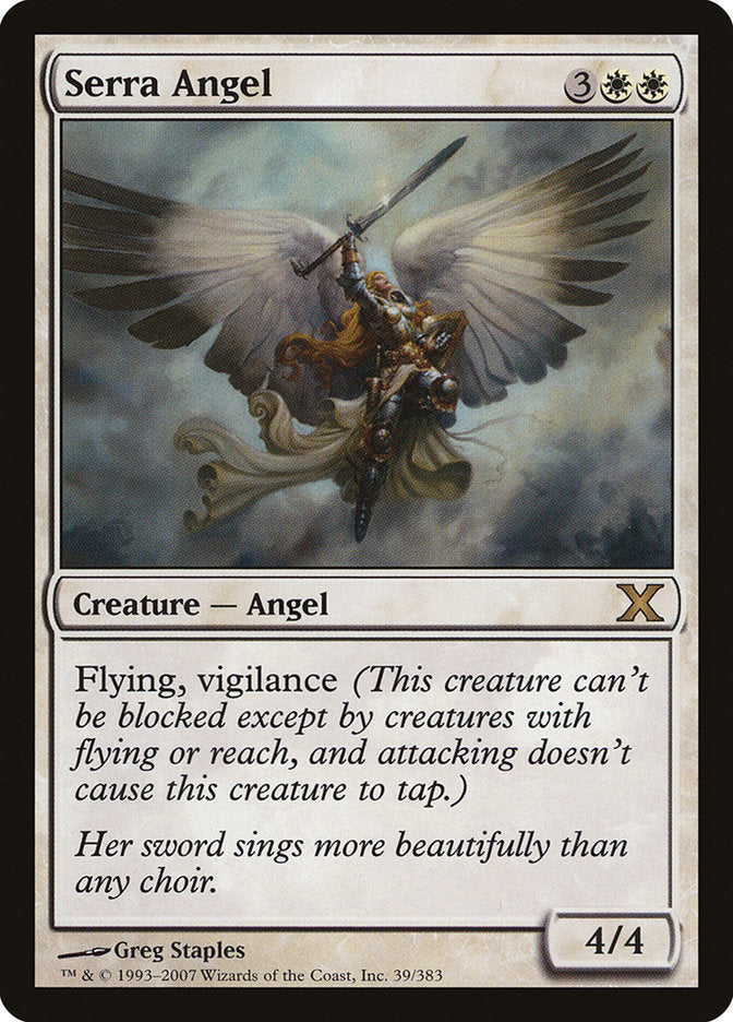 Serra Angel [Tenth Edition] | Jack's On Queen