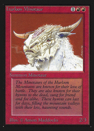 Hurloon Minotaur (IE) [Intl. Collectors’ Edition] | Jack's On Queen