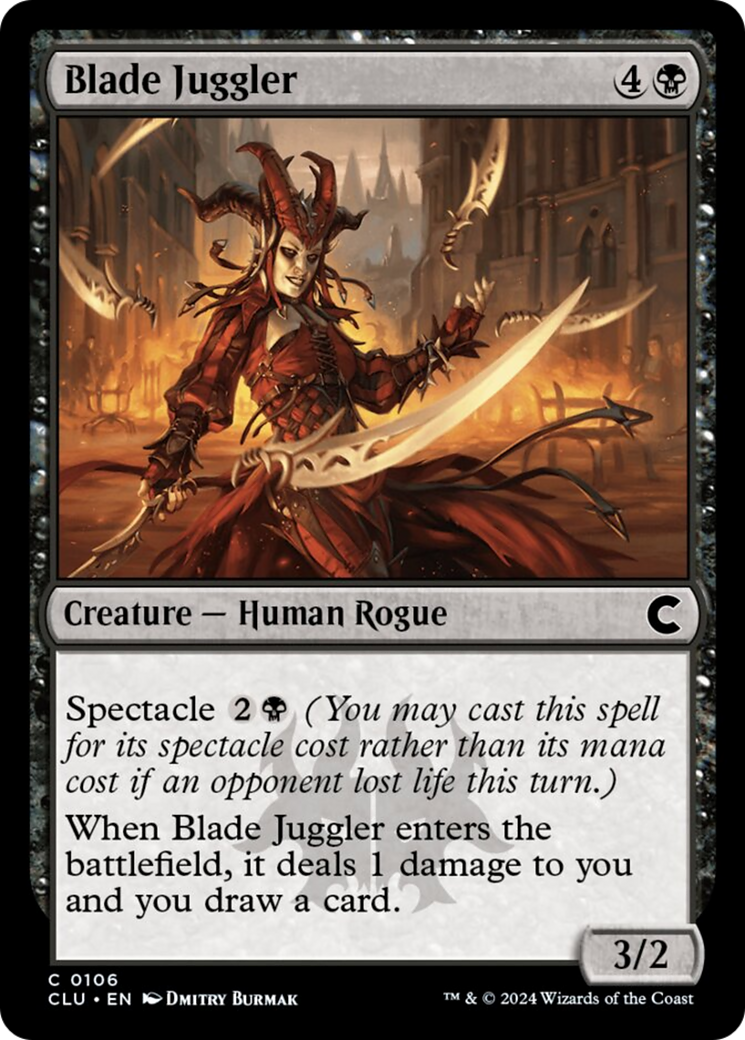 Blade Juggler [Ravnica: Clue Edition] | Jack's On Queen