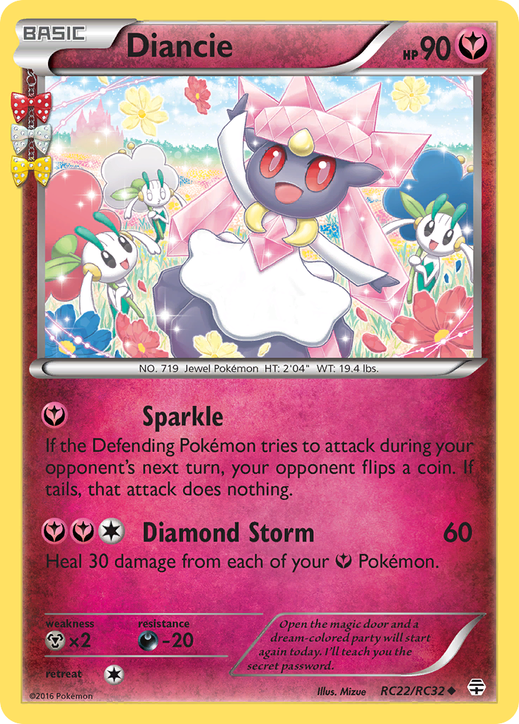 Diancie (RC22/RC32) [XY: Generations] | Jack's On Queen