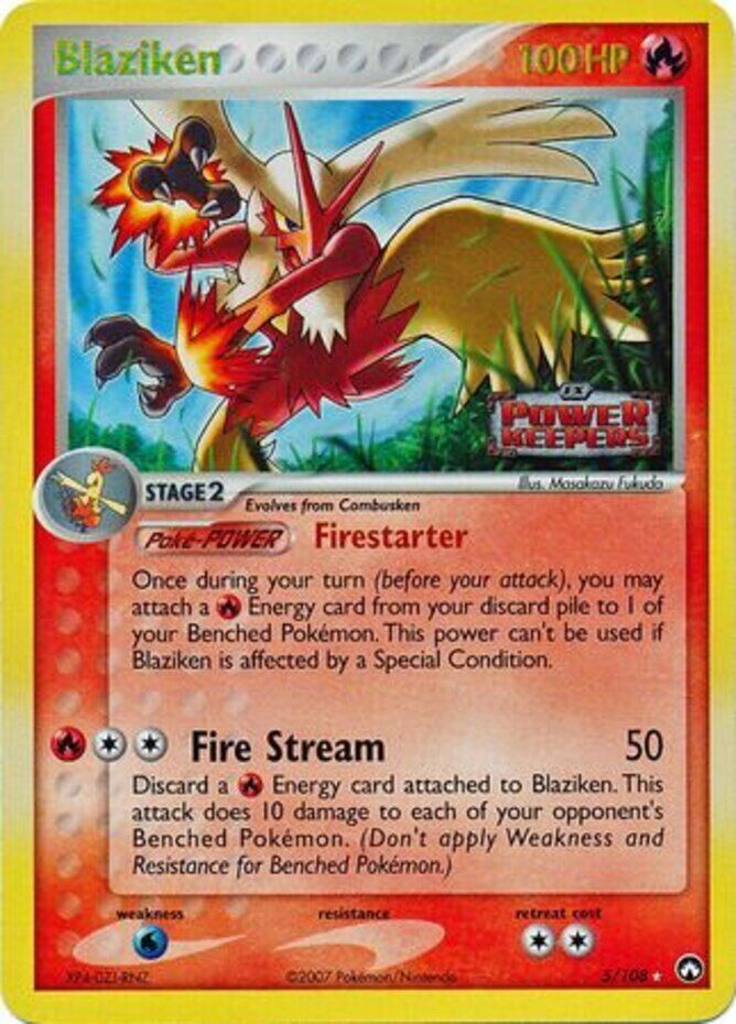 Blaziken (5/108) (Stamped) [EX: Power Keepers] | Jack's On Queen