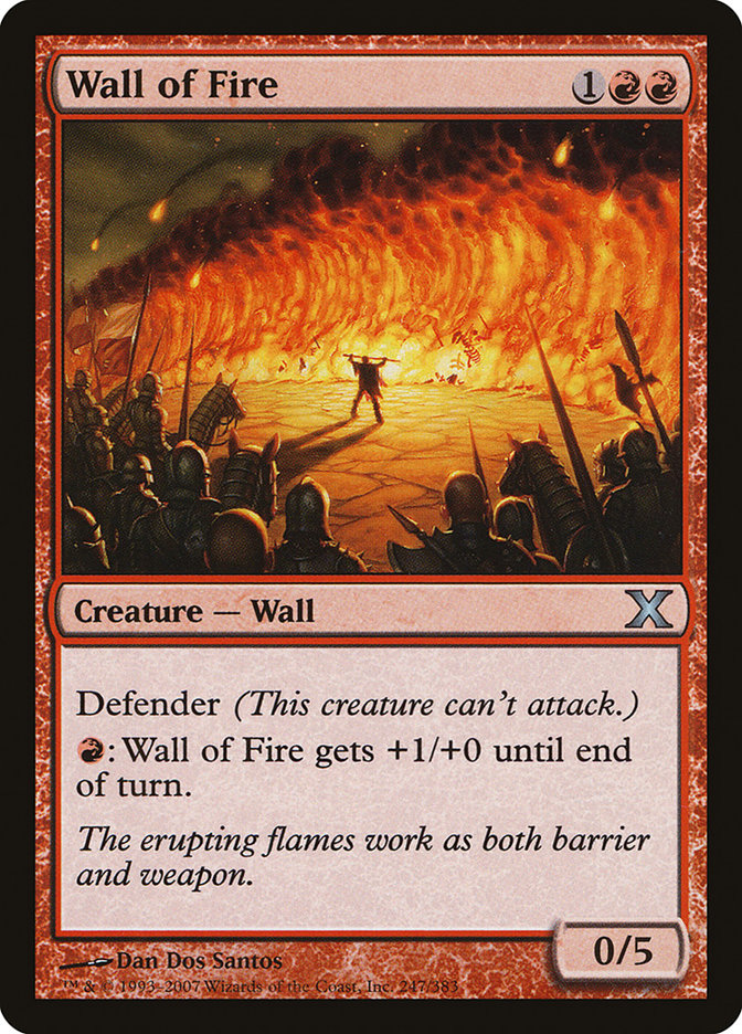 Wall of Fire [Tenth Edition] | Jack's On Queen