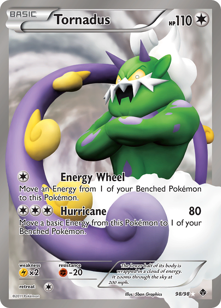 Tornadus (98/98) [Black & White: Emerging Powers] | Jack's On Queen