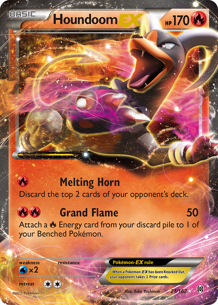 Houndoom EX (21/162) [XY: BREAKthrough] | Jack's On Queen