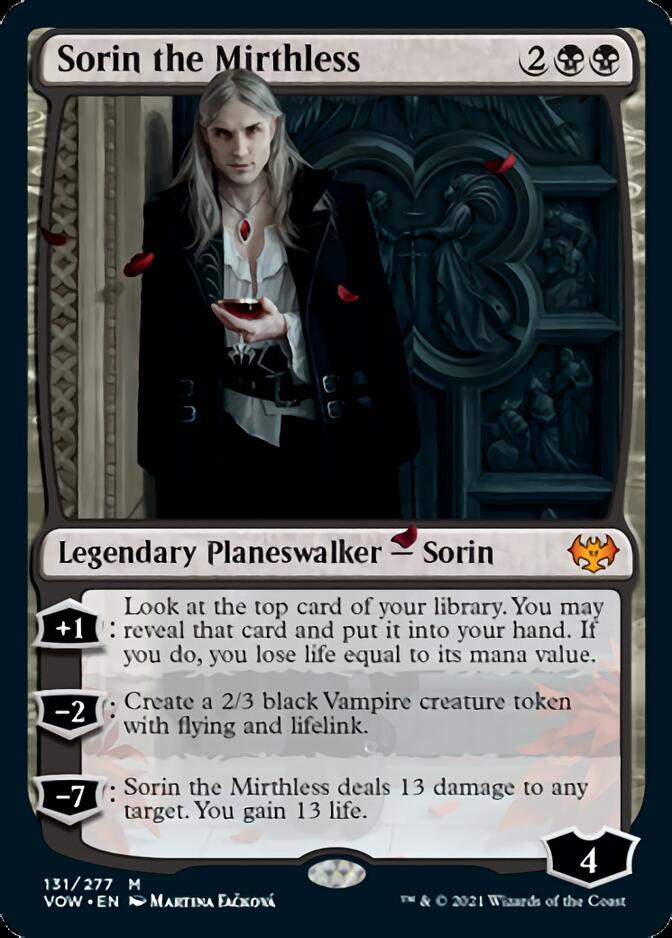 Sorin the Mirthless [Innistrad: Crimson Vow] | Jack's On Queen