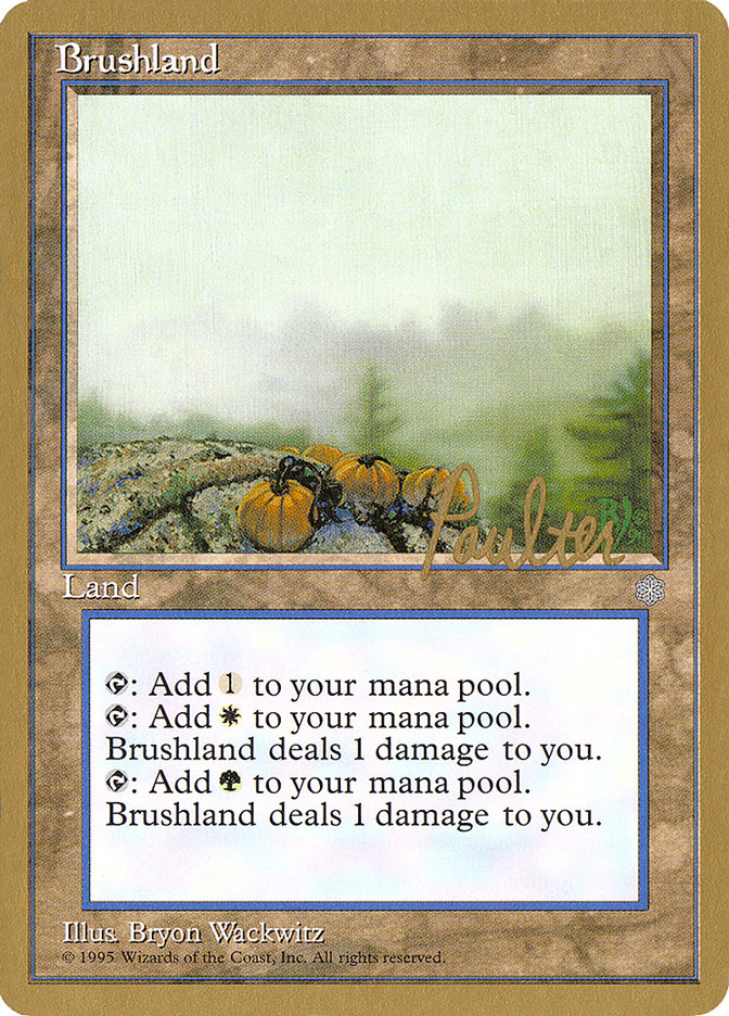 Brushland (Preston Poulter) [Pro Tour Collector Set] | Jack's On Queen