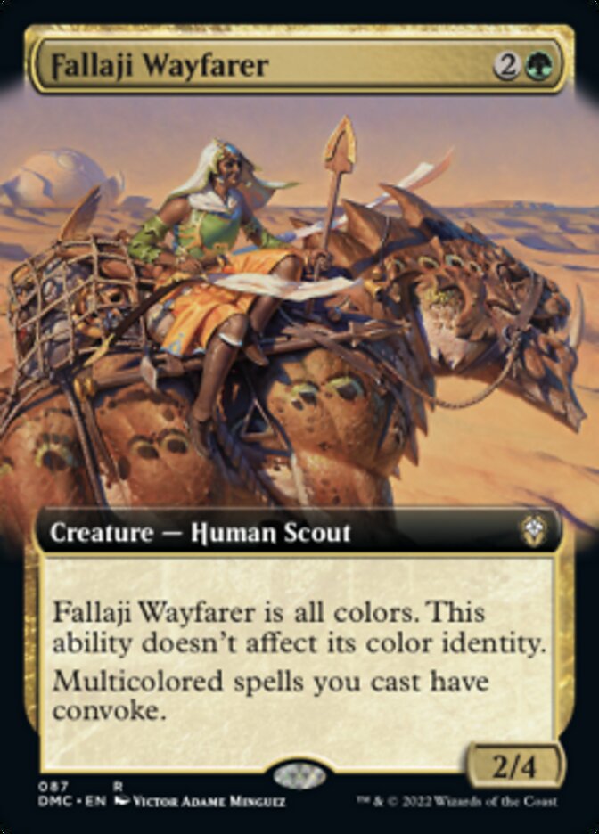 Fallaji Wayfarer (Extended Art) [Dominaria United Commander] | Jack's On Queen