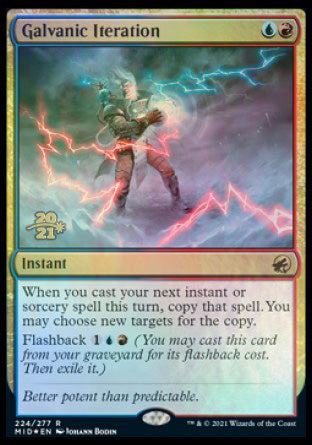 Galvanic Iteration [Innistrad: Midnight Hunt Prerelease Promos] | Jack's On Queen