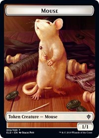 Mouse // Food (16) Double-sided Token [Throne of Eldraine Tokens] | Jack's On Queen