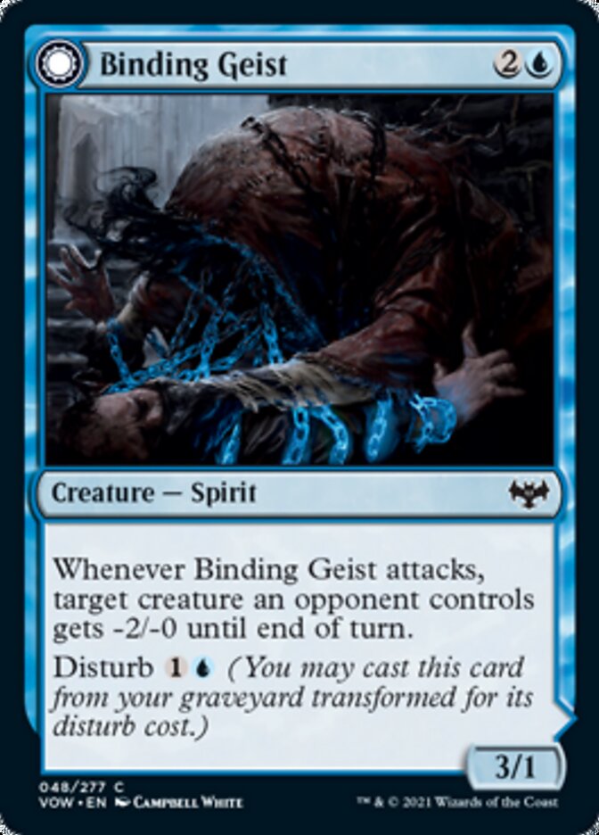 Binding Geist // Spectral Binding [Innistrad: Crimson Vow] | Jack's On Queen