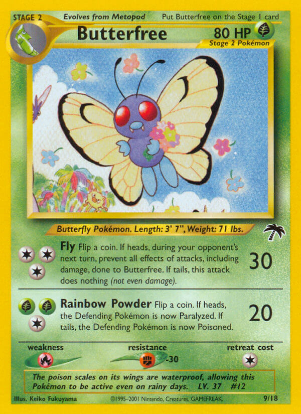 Butterfree (9/18) [Southern Islands] | Jack's On Queen