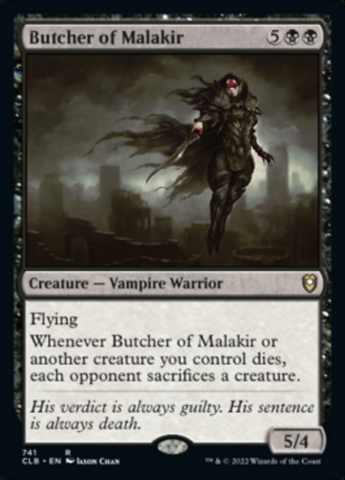 Butcher of Malakir [Commander Legends: Battle for Baldur's Gate] | Jack's On Queen