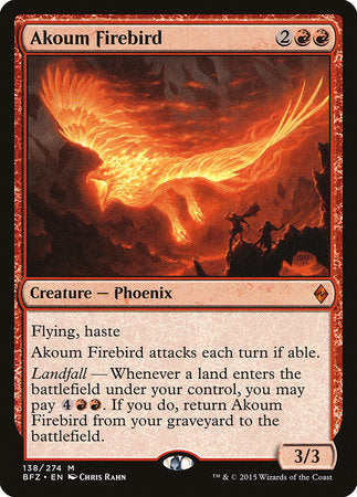 Akoum Firebird [Battle for Zendikar] | Jack's On Queen