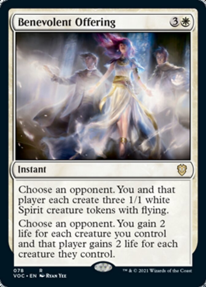 Benevolent Offering [Innistrad: Crimson Vow Commander] | Jack's On Queen