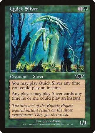 Quick Sliver [Legions] | Jack's On Queen