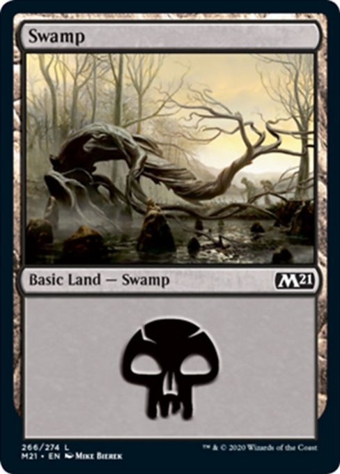 Swamp [Core Set 2021] | Jack's On Queen