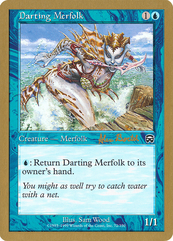 Darting Merfolk (Alex Borteh) [World Championship Decks 2001] | Jack's On Queen