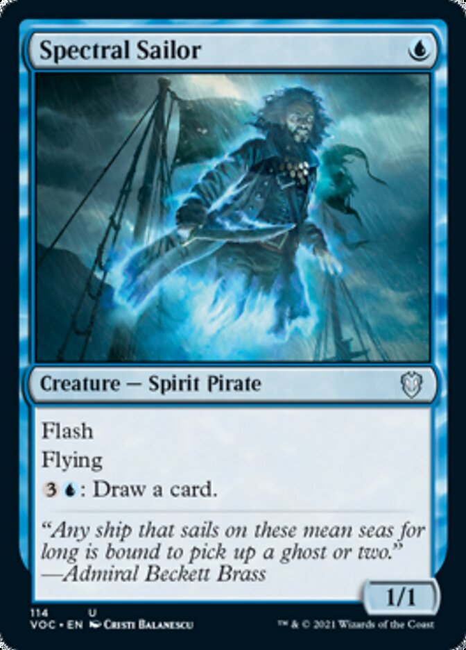 Spectral Sailor [Innistrad: Crimson Vow Commander] | Jack's On Queen