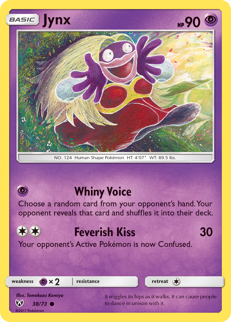 Jynx (38/73) [Sun & Moon: Shining Legends] | Jack's On Queen