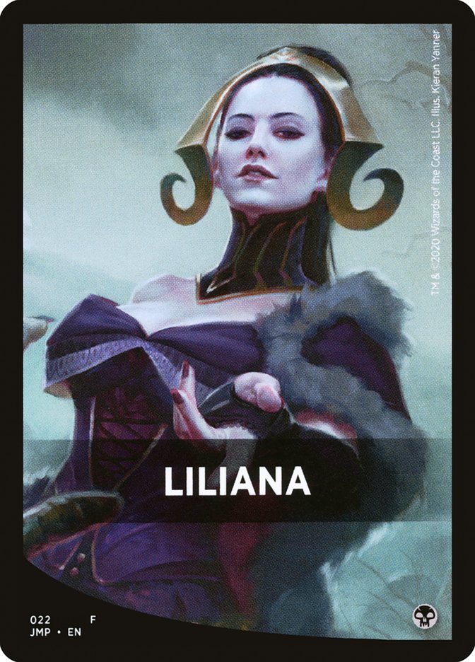 Liliana Theme Card [Jumpstart Front Cards] | Jack's On Queen