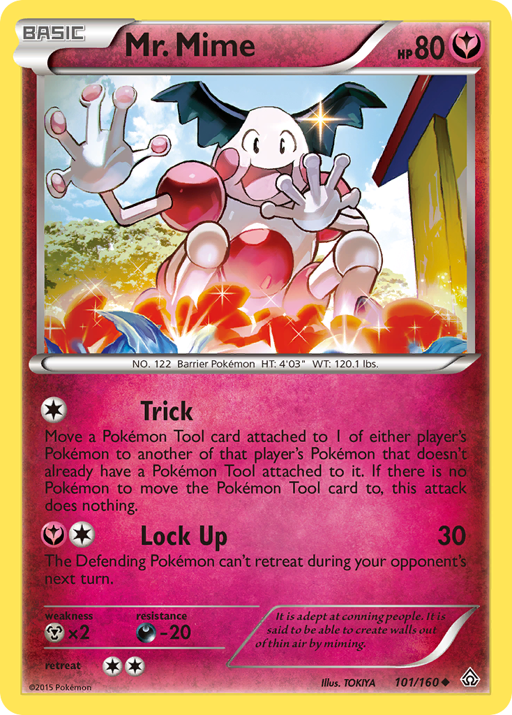 Mr. Mime (101/160) [XY: Primal Clash] | Jack's On Queen