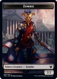 Zombie // Satyr Double-sided Token [Theros Beyond Death Tokens] | Jack's On Queen