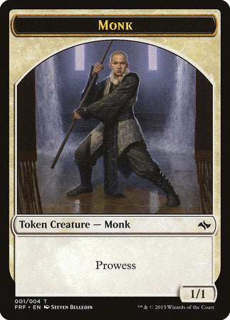 Monk Token [Fate Reforged Tokens] | Jack's On Queen