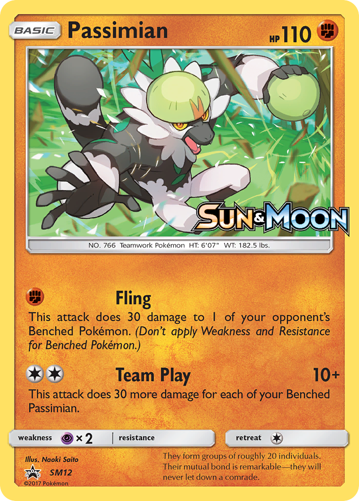 Passimian (SM12) [Sun & Moon: Black Star Promos] | Jack's On Queen