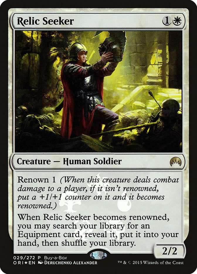 Relic Seeker (Buy-A-Box) [Magic Origins Promos] | Jack's On Queen