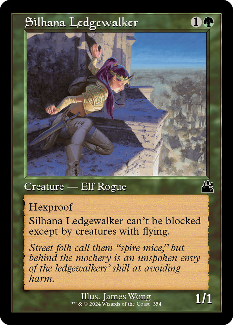 Silhana Ledgewalker (Retro Frame) [Ravnica Remastered] | Jack's On Queen