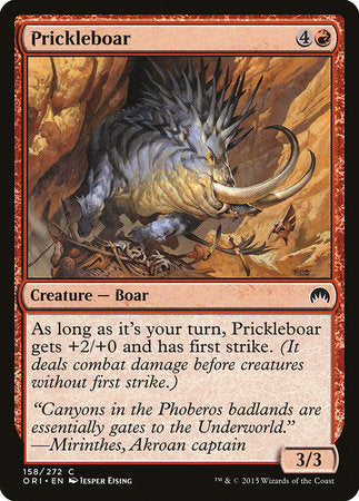 Prickleboar [Magic Origins] | Jack's On Queen